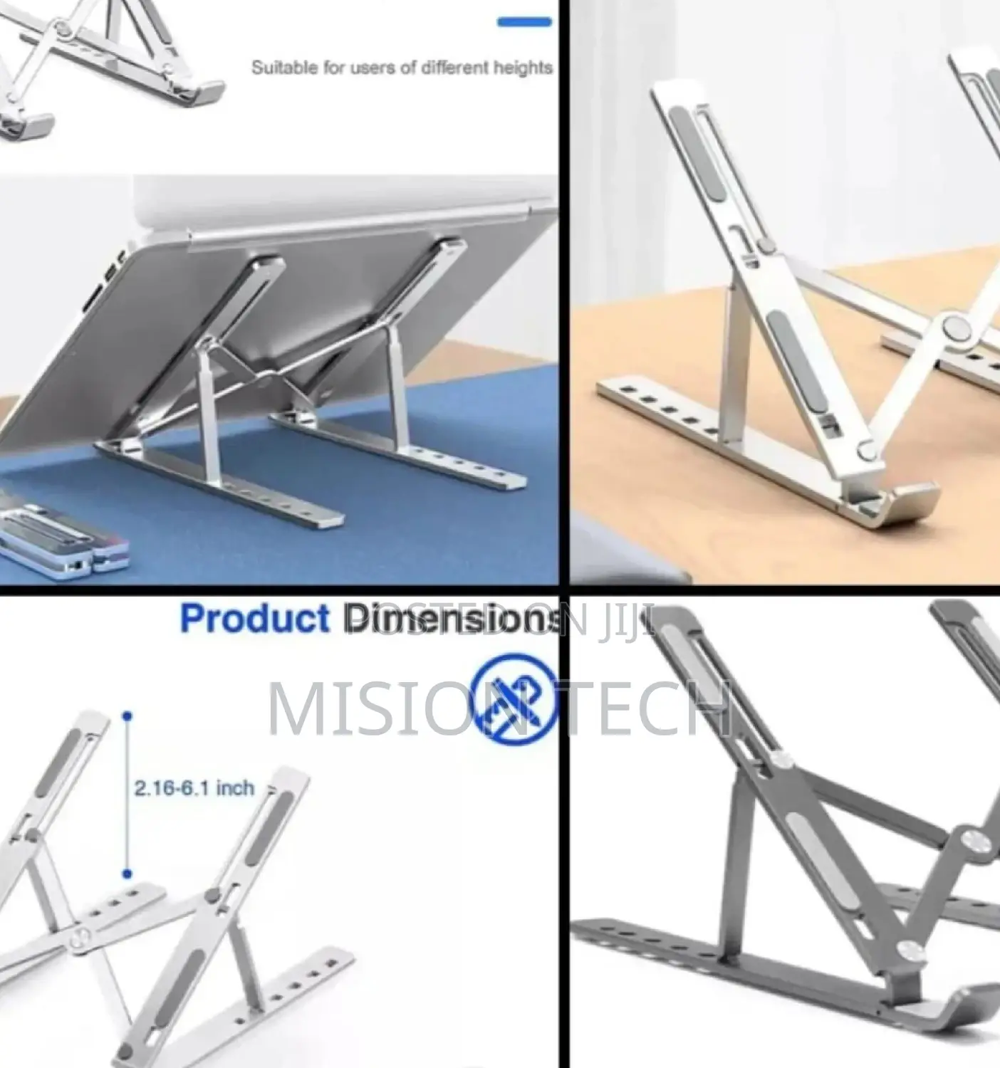 Potable Aluminum Laptop Stand