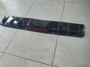 6fin Carbon Rear Bumper Lip Bumper Diffuser