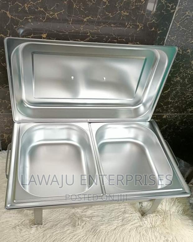 Red Berry Double Chaffing Dish - main view