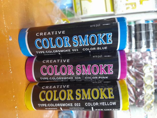 Baby Shower Color Smoke Bomb Available Different Colours