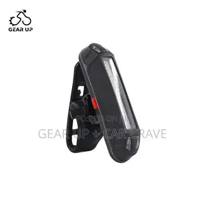 Bicycle Rear Back Rechargeable Light Red White Blue Siren
