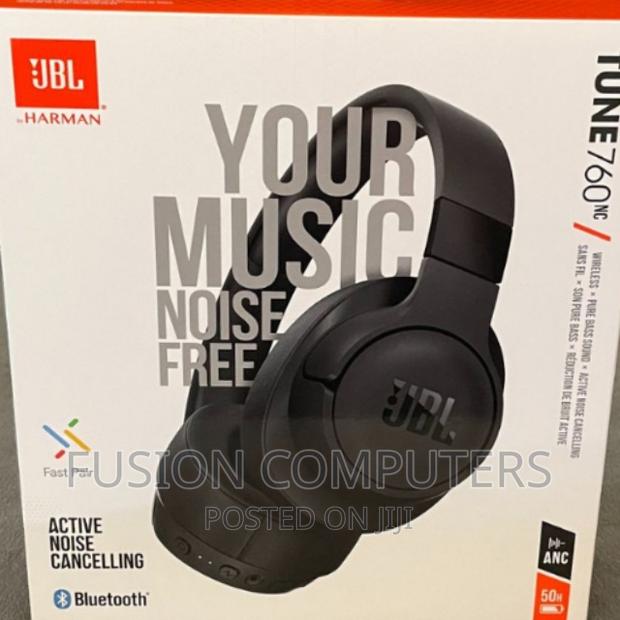 Jbl Tune 760nc, Wireless Headphones With Active Noise Cancellation