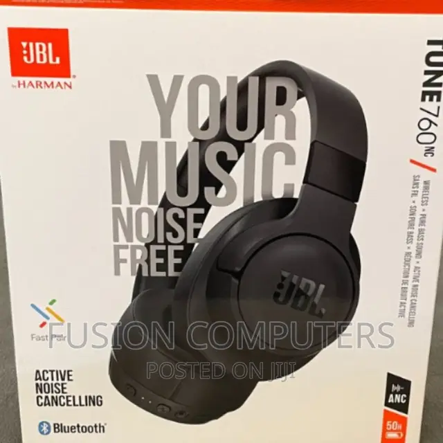 Jbl Tune 760nc, Wireless Headphones With Active Noise Cancellation