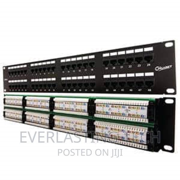 Giganet Category 6A Utp 19'48port Patch Panel - main view