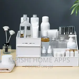 Plastic Desktop Organizer With Mini Drawers