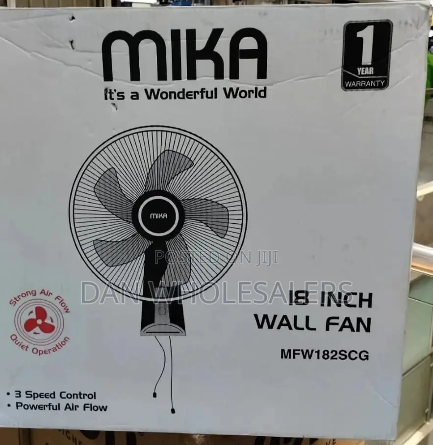 Mika Wall Fan 18" Mika