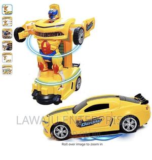 Yellow Robot Transform Car - thumbnail 2