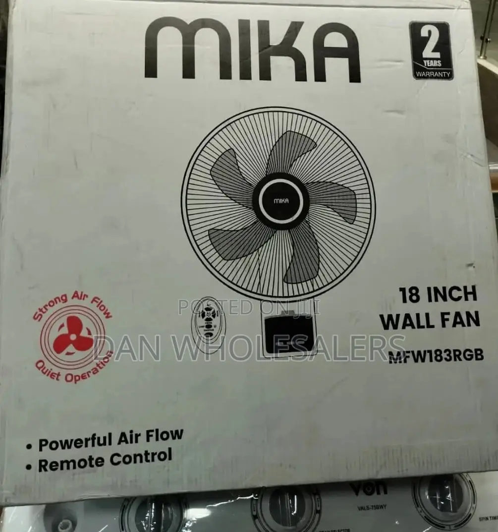 Mika Wall Fan 18"