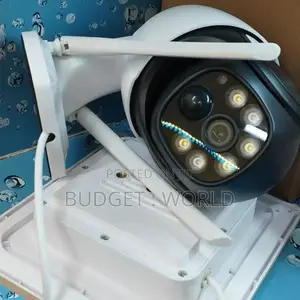 V380 Pro Wifi Solar Ptz*Battery Smart Camera Kit 3mp