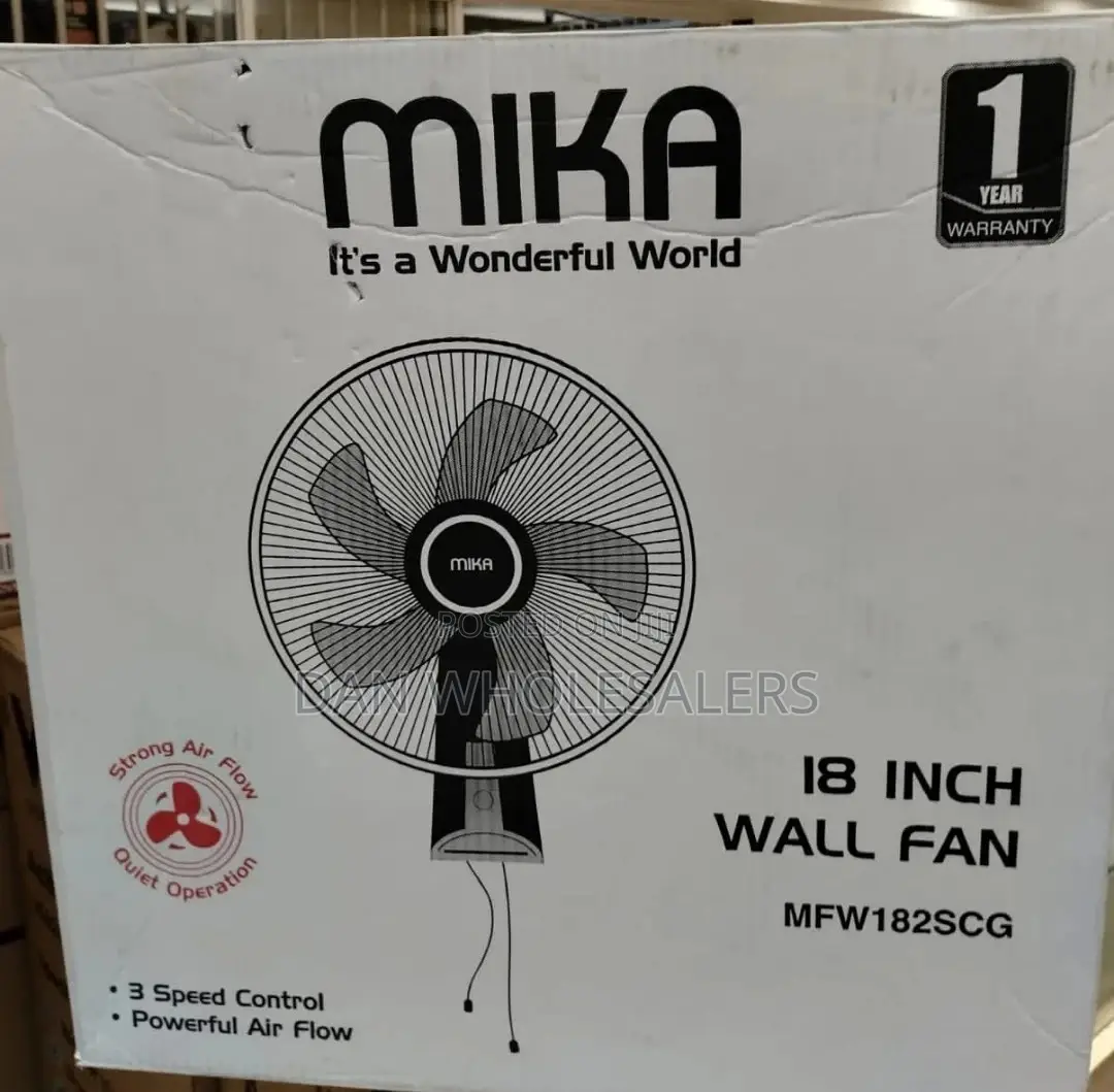 Mika Fan 18 " Wall Fan