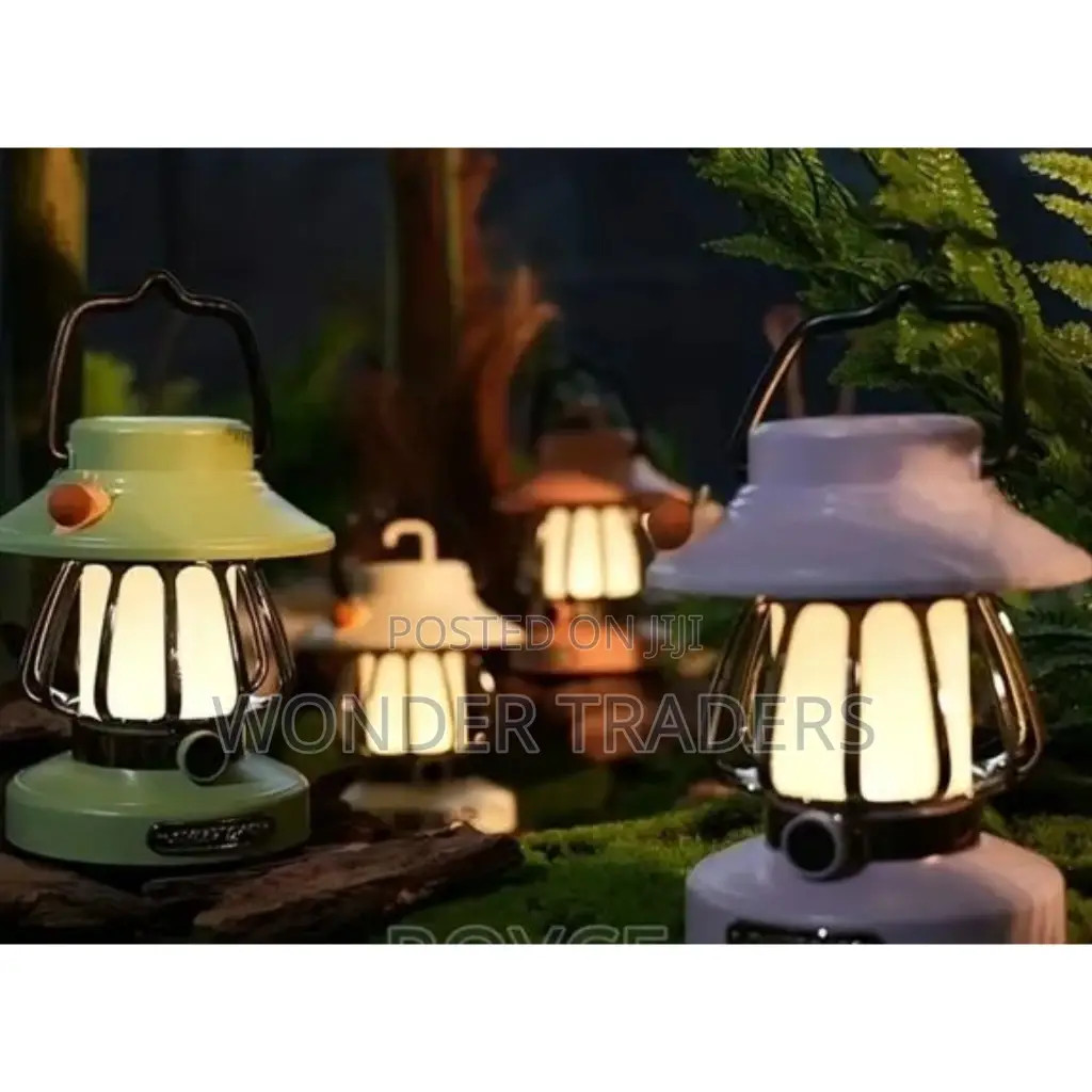 Creative Rechargeable Camping Retro Lamp