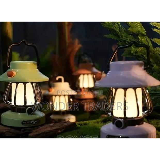 Creative Rechargeable Camping Retro Lamp - main view