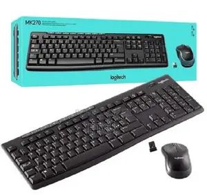 Logitech Wireless Combo - Keyboard + Mouse - Mk270