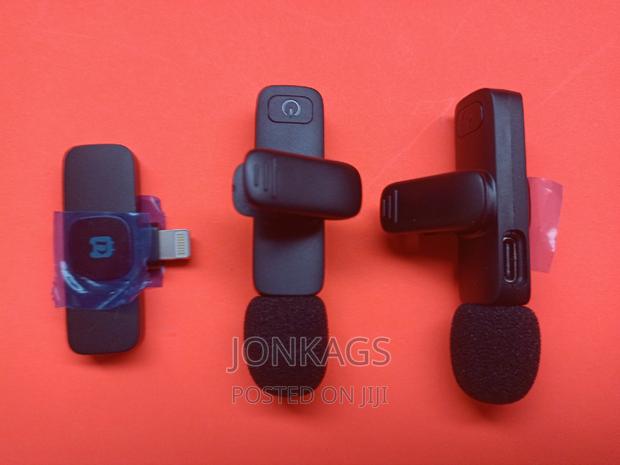 Wireless Lavalier Microphone Audio for iPhone - main view