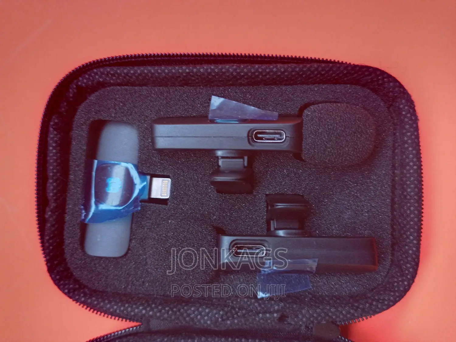 Wireless Lavalier Microphone Audio for iPhone