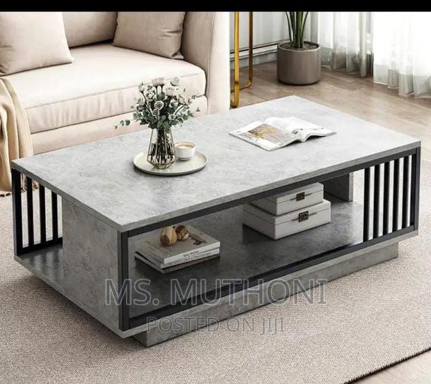 Marble Textured Coffee Table*