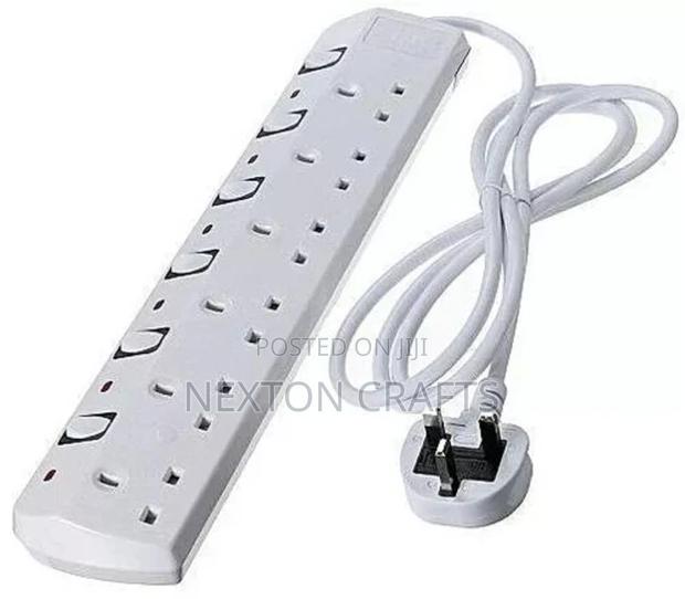 JBS Surge 6 Way Power Extension Cable - main view