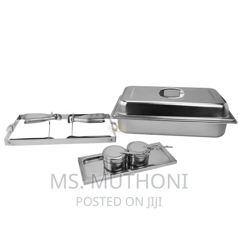 9ltr Foldable Stainless Steel Chaffing Dishes N
