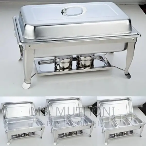 9ltr Foldable Stainless Steel Chaffing Dishes N