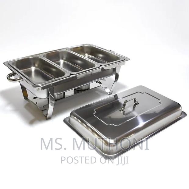 11ltr Foldable Stainless Steel Chaffing Dishes - thumbnail 4