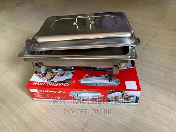 11ltr Foldable Stainless Steel Chaffing Dishes - main view