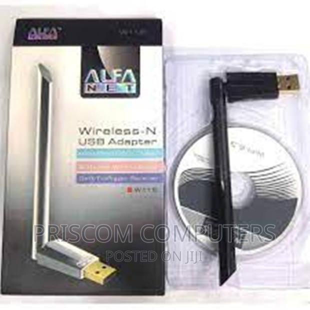 Alfa USB Wireless Adapter With Antenna, Alfa Wifi Adapter - thumbnail 2