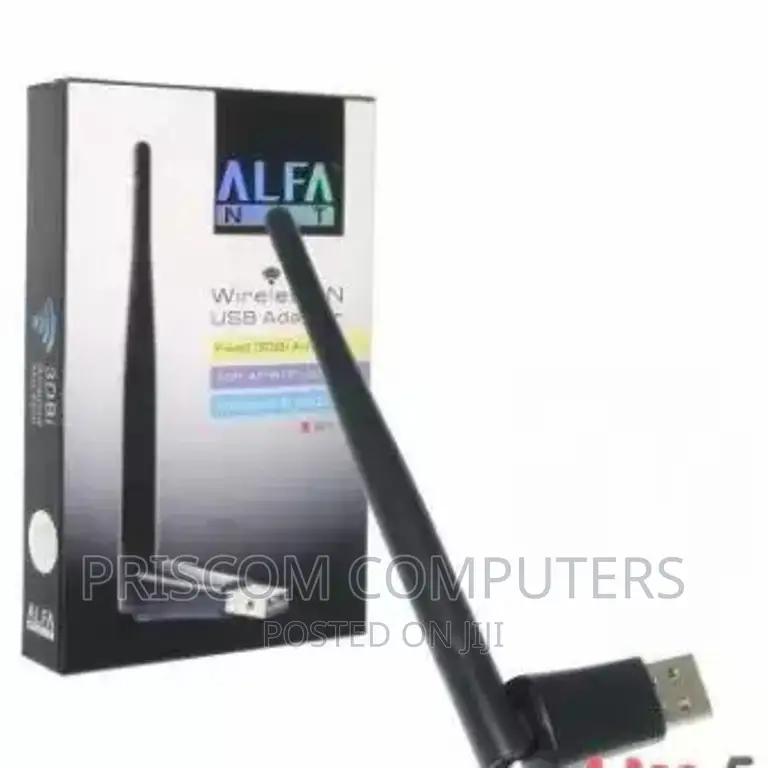 Alfa Network Wifi Fixed 3dbi Antenna USB Adapter, Alfa Netwo