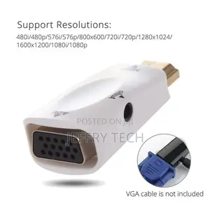 1080P HDMI Male to VGA Female Converter With Audio Output