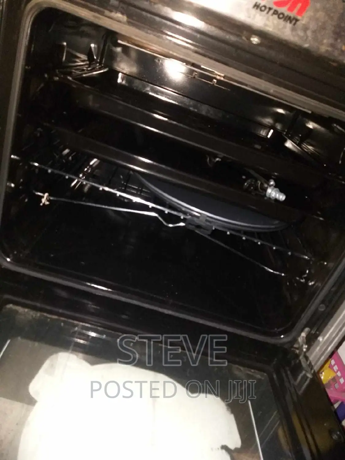 Von Hotpoint 3+1, 60X60,Electric Baking Oven+Grill, S. Steel