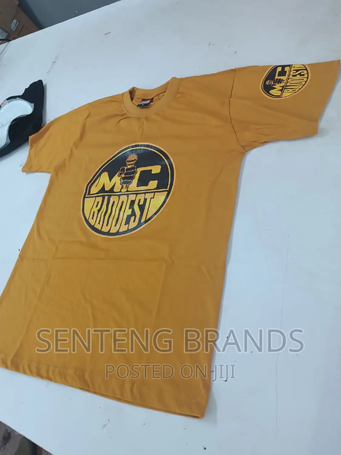 Mustard Yellow Cotton T-Shirts