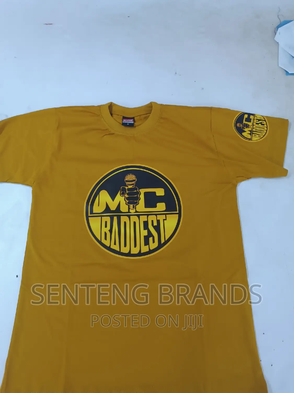 Mustard Yellow Cotton T-Shirts