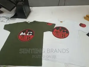 Black Branding Cotton T-Shirts.