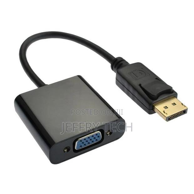 Displayport Display Port DP to VGA Adapter Cable - thumbnail 3