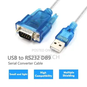 USB to Serial Adapter USB to RS-232 Male (9-Pin)