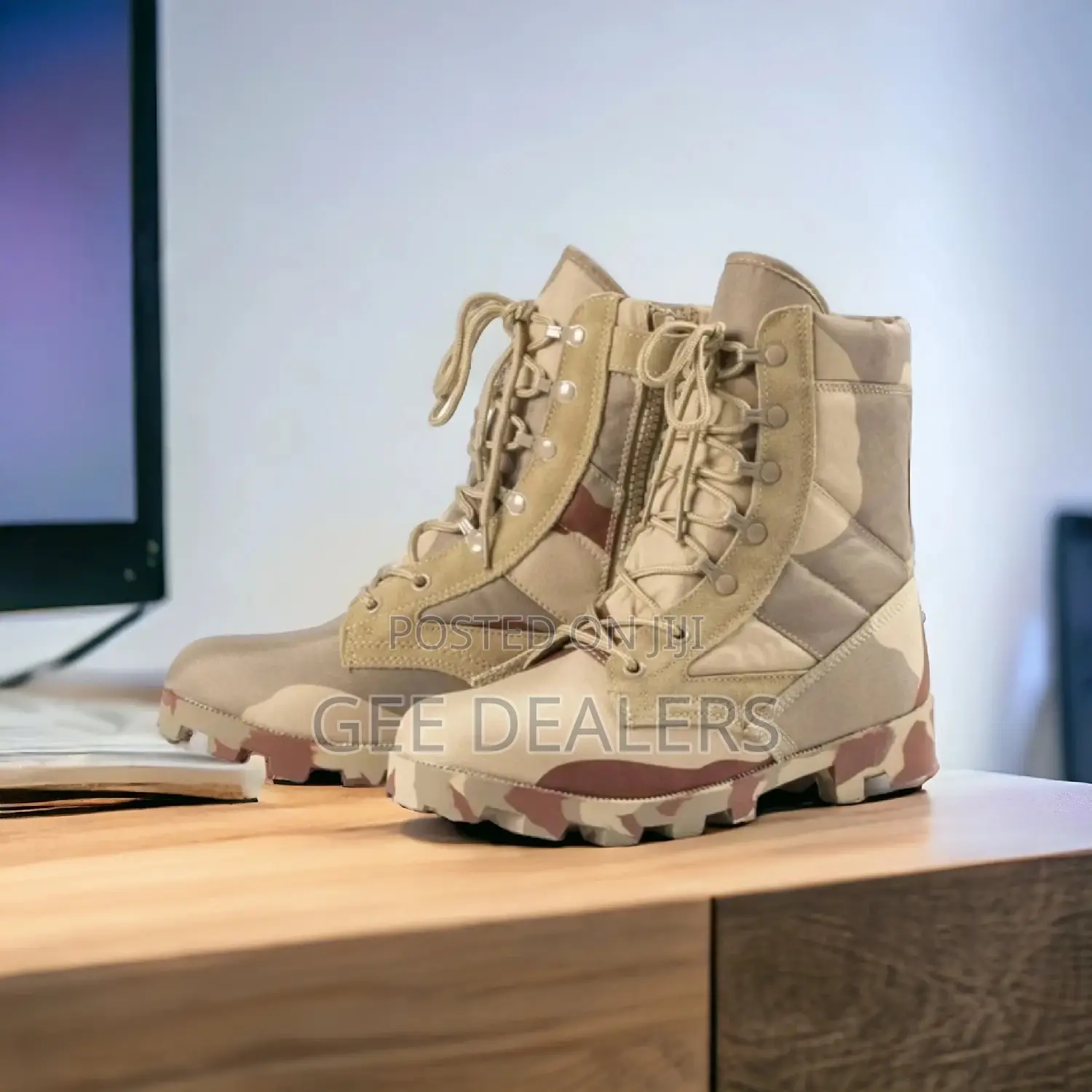 Siwar Desert Camouflage Outdoor Tactical Boots
