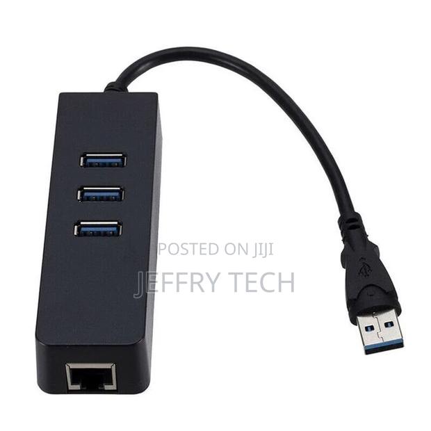 Hot 3 Ports Usb 3.0 Gigabit Ethernet Lan Rj45 - thumbnail 3