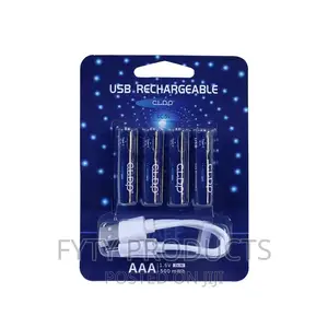 Rechargeable Batteries AAA Type C (4 Pack)