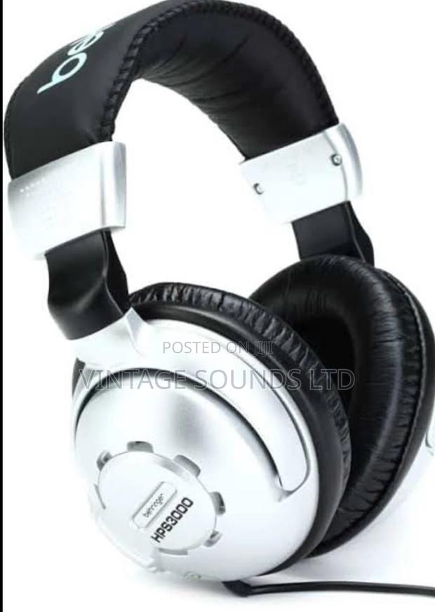 Behringer HPS3000 High Performance Studio Headphones - Black - thumbnail 2