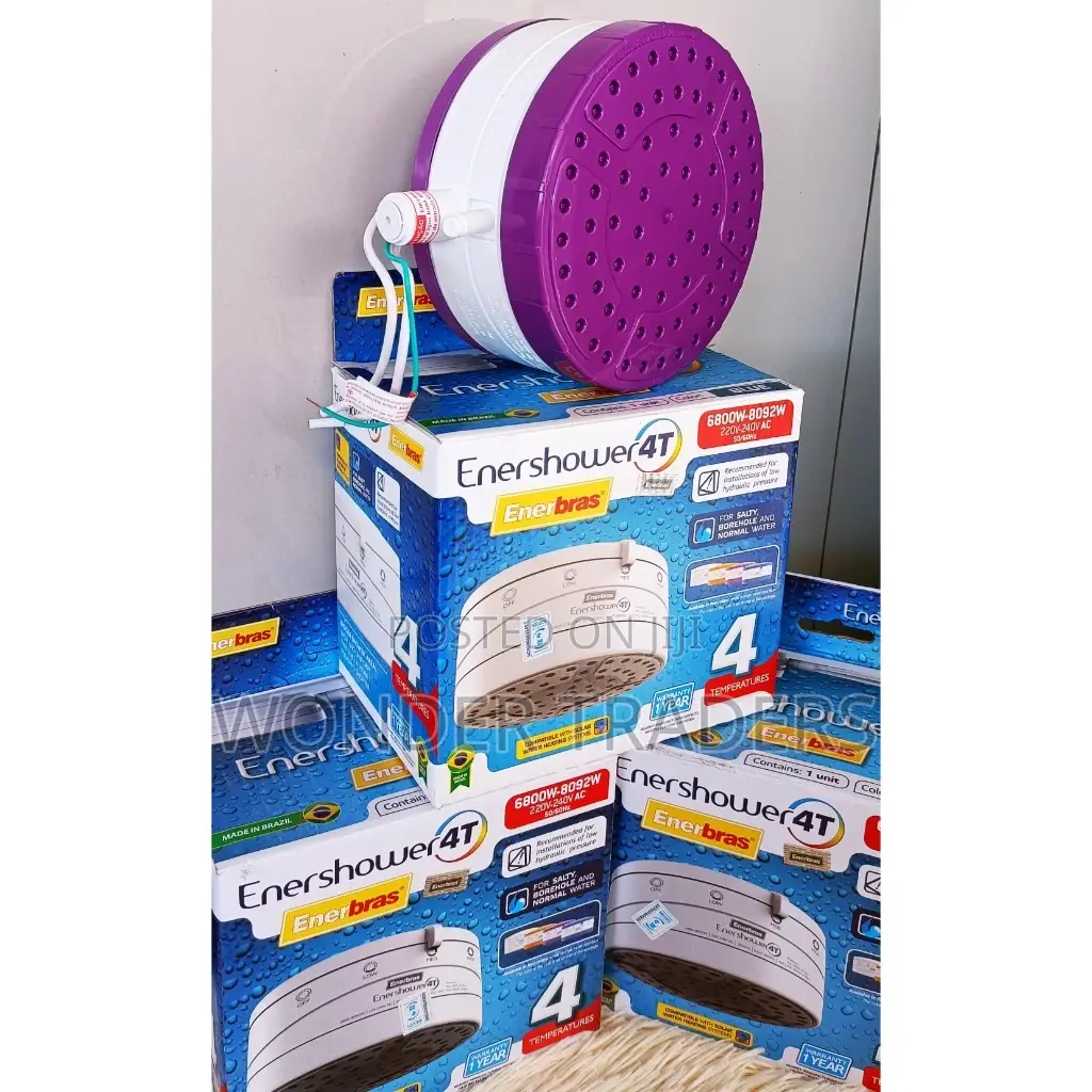 4T Ener Shower, Instant Shower Head