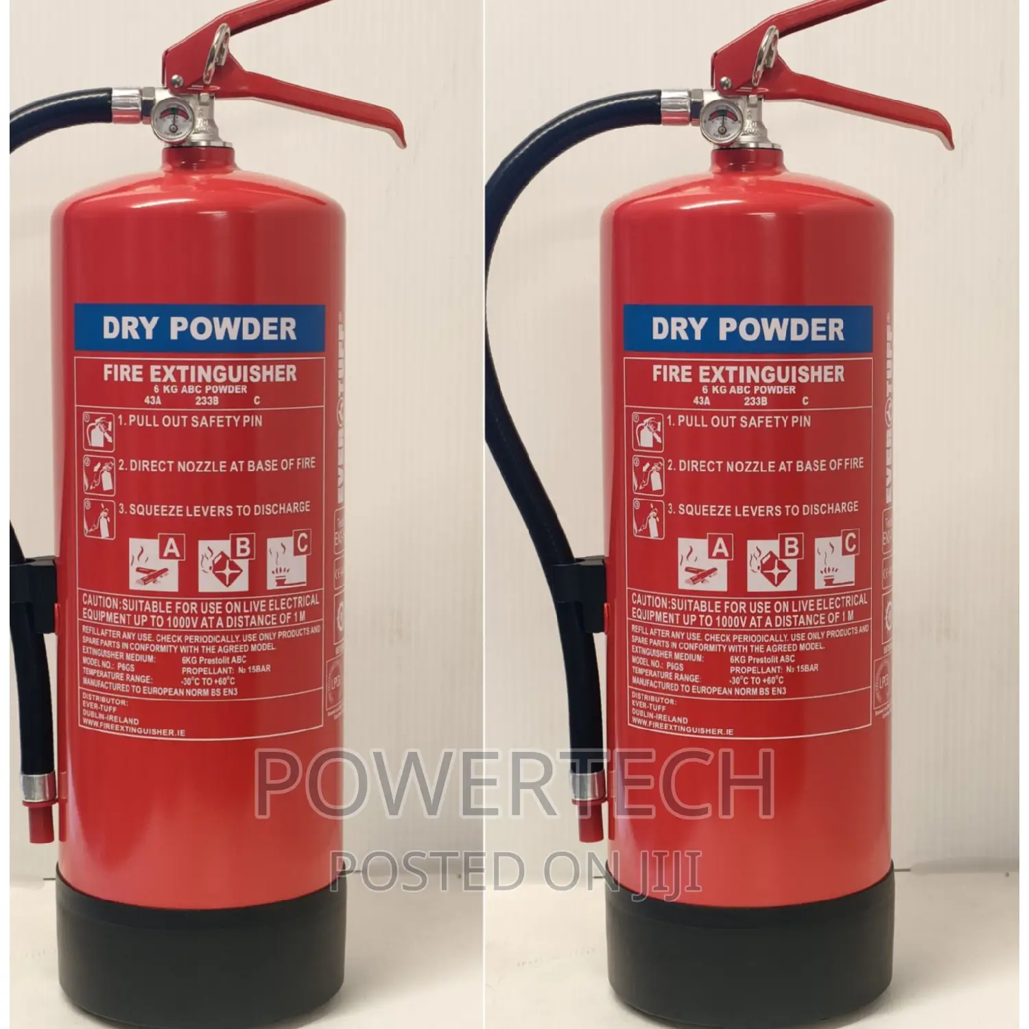 6kg ABC Dry Powder Fire Extinguisher