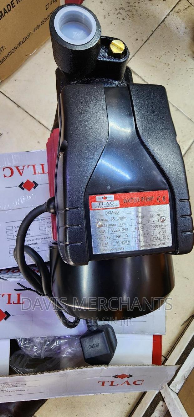 Surface Pump With 1hp, 0.75 Kva