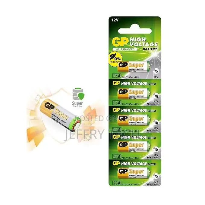 Gp High Quality 12V 23A Alkaline Battery 5pcs