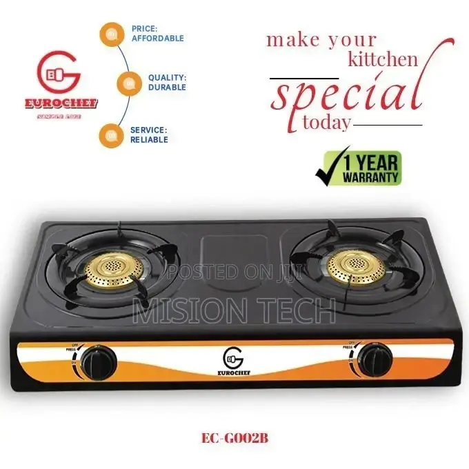 Eurochef Metallic 2 Burner