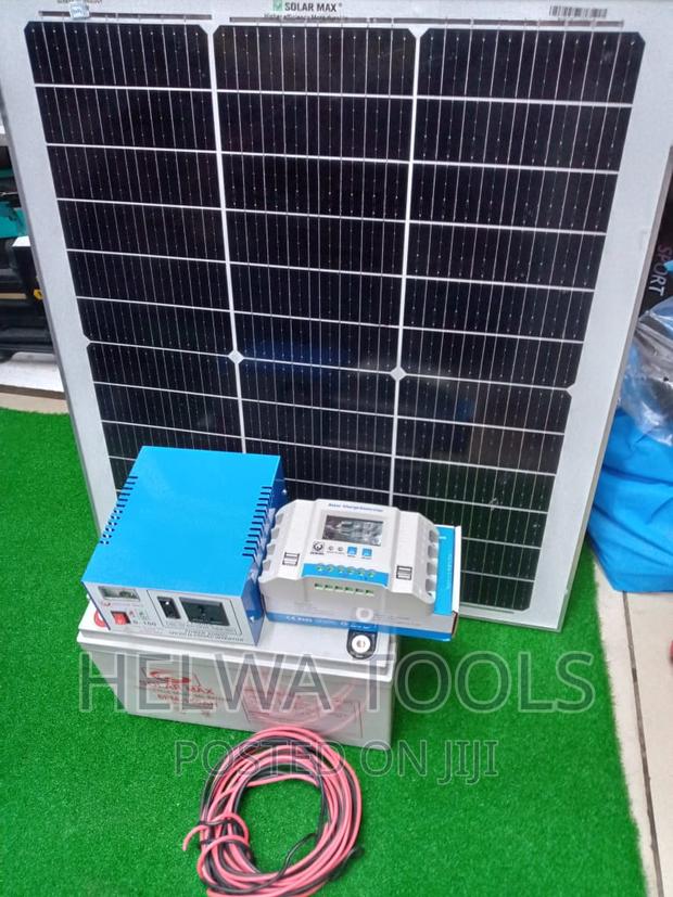 100 Watts Solar System Kit - main view