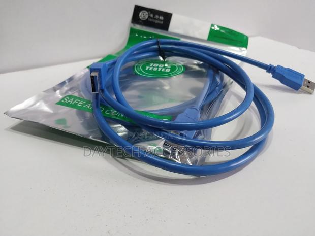 High Speed Blue Usb 3.0 Type Male to Male Usb Extension 1.5m