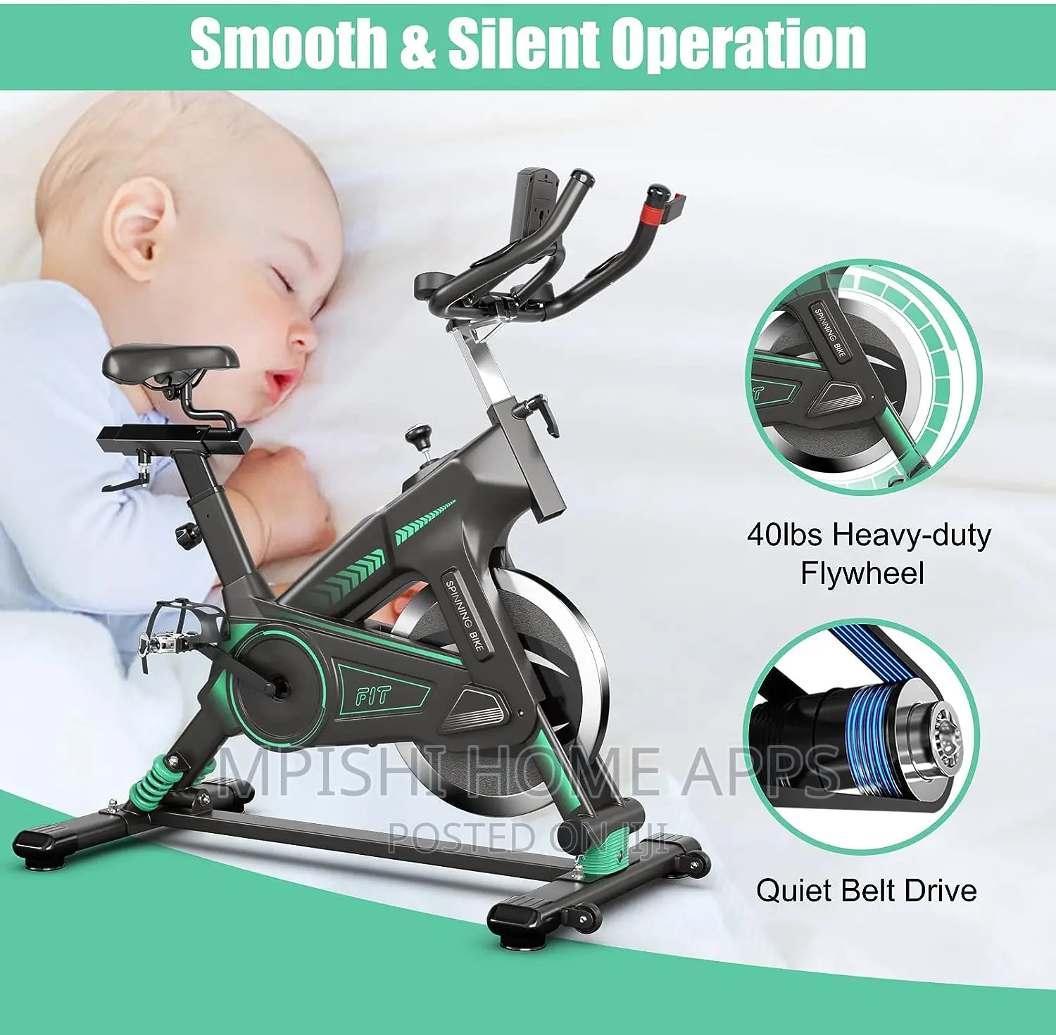 Tactical Bike – Semi Commercial Spinning Bike