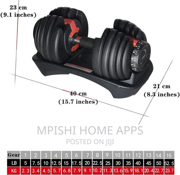 24kg Selector Adjustable Dumbbells - thumbnail 6