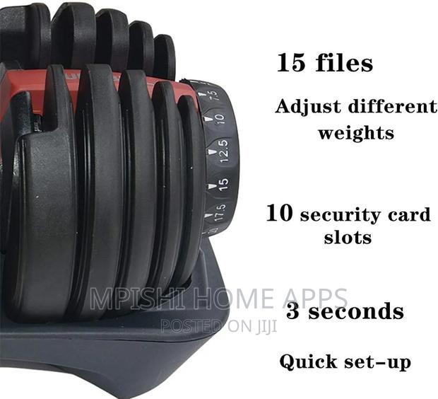 24kg Selector Adjustable Dumbbells - thumbnail 8