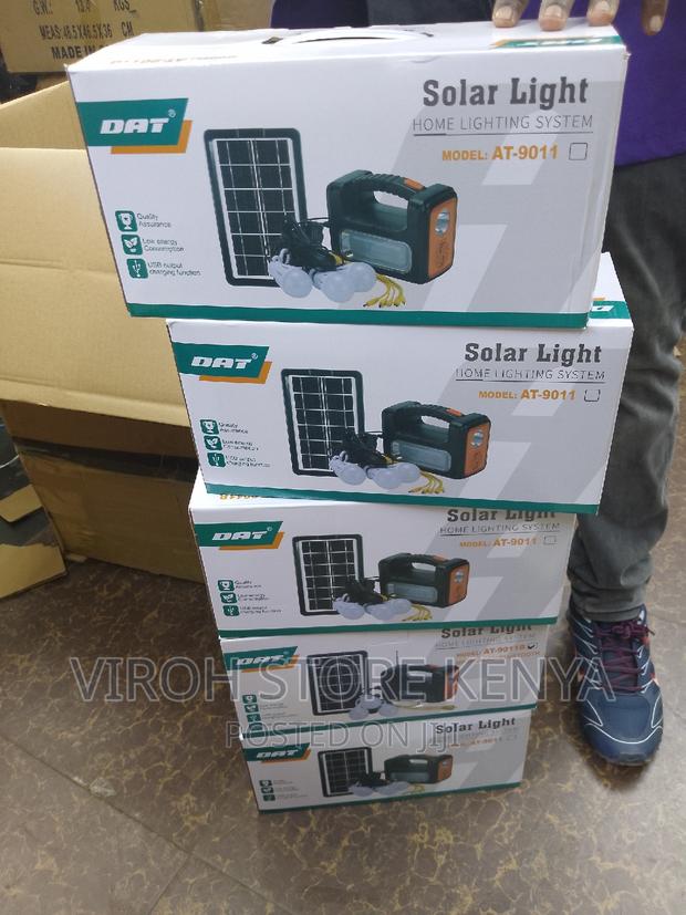 DAT Lighting System AT-9011 Solar - 3 Bulbs, Battery Solar - main view