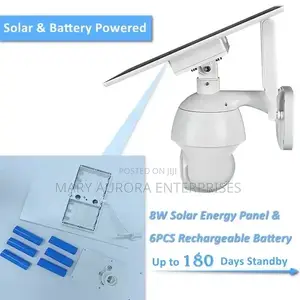 4ptz Solar CCTV Camera